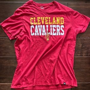 Mens Red Cleveland Cavaliers T-Shirt